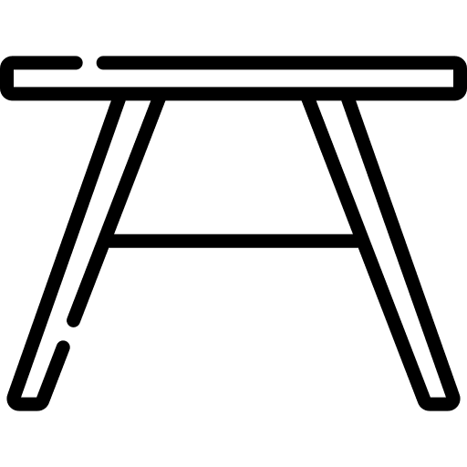 Table furniture and household home decoration icon