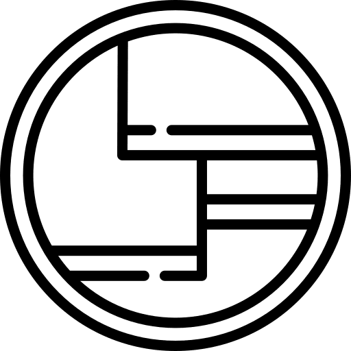 Shelves book shelf home circular icon