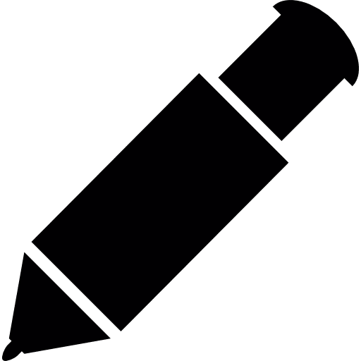 Big mechanical pen drawing ballpen pens icon