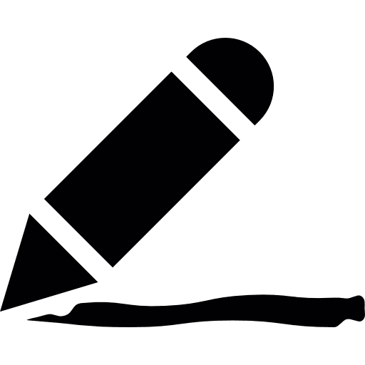 Crayon drawing pen writing drawing icon