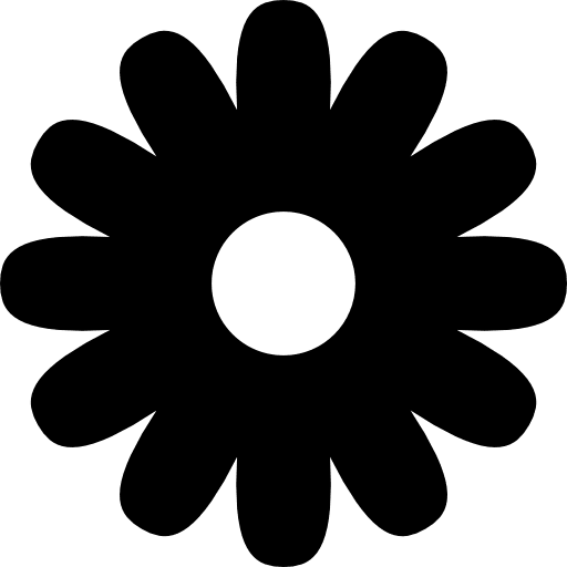 Flower shape shape nature flower icon