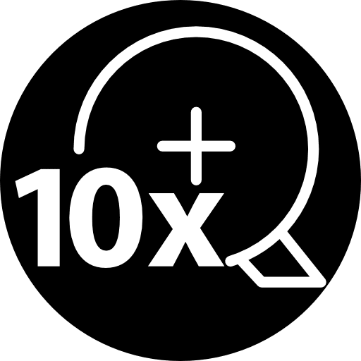 Surveillance 10x symbol image symbol surveillance icon