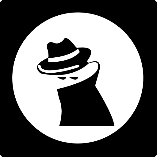 Robber robber surveillance symbol icon