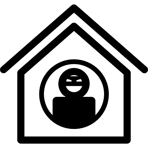 Home surveillance surveillance security interface icon