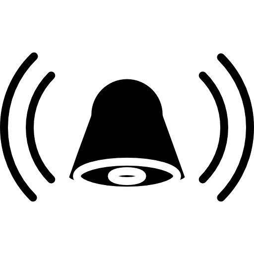 Surveillance bell tool surveillance bells remind icon