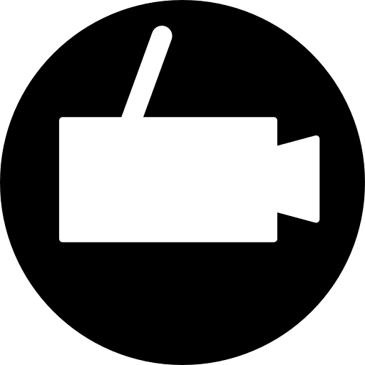 Surveillance video camera surveillance tool camera icon