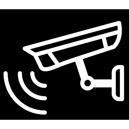 Surveillance video camera security tools tool icon