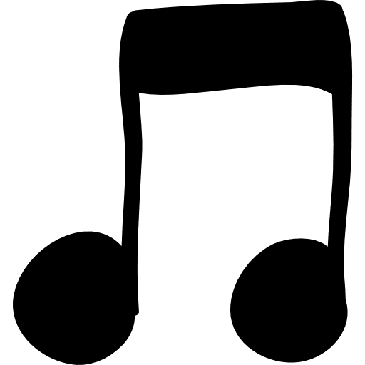 Eighth notes music eighth musical icon