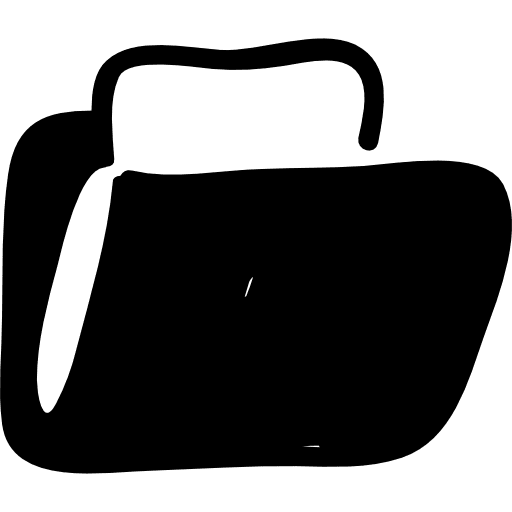 Folder with document folder document interface icon