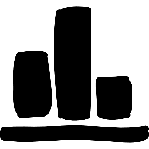 Statistical chart statistics technology chart icon