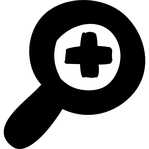 Zoom in magnifying glass zoom in magnifying glass interface icon