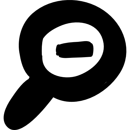 Zoom out tool zoom out magnifying glass interface icon