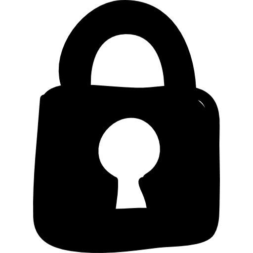 Locked padlock padlock lock locked icon