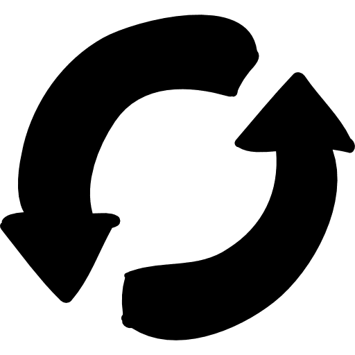 Refresh arrows recurrent again arrows icon