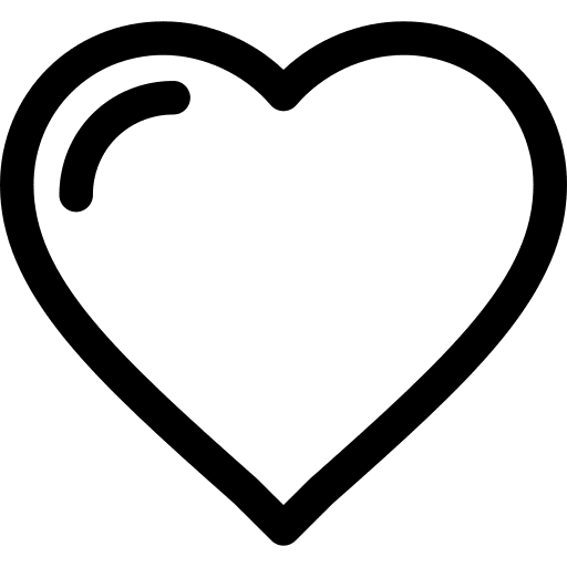 Big heart lovely shapes lovers icon