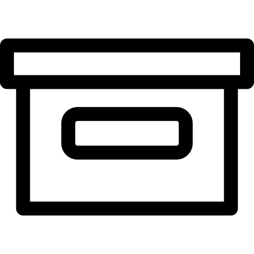 Boxes storage archive storages icon