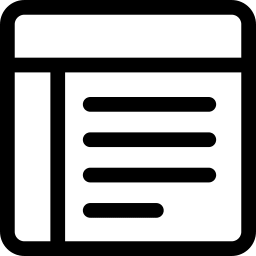 Browsers text format browsers open browser icon