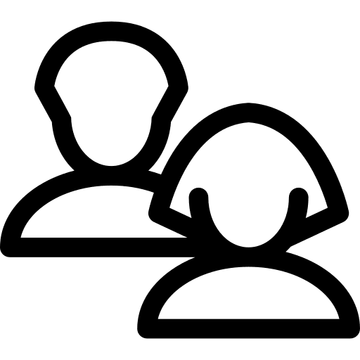 Social media user avatar users social media icon