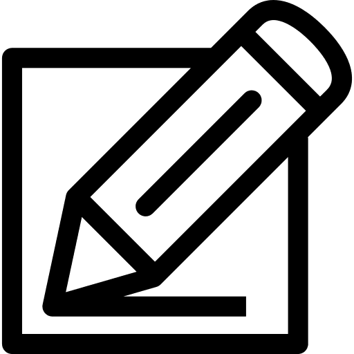 Squares writing tool edition pencil icon