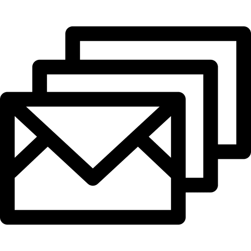 Envelope mails interface email icon