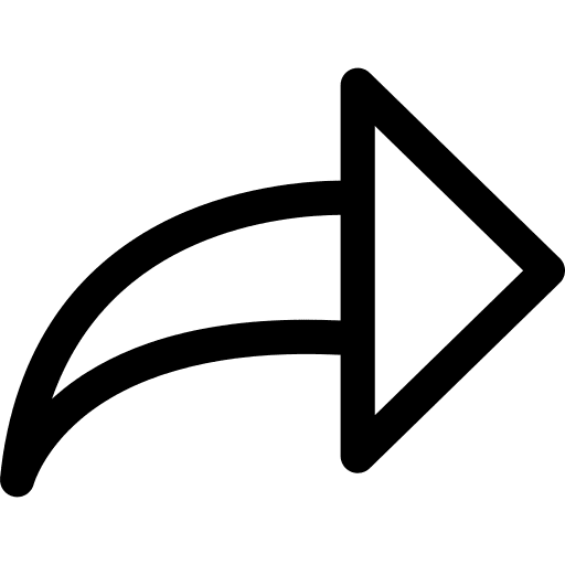 Next curve arrow shortcut curve arrows icon