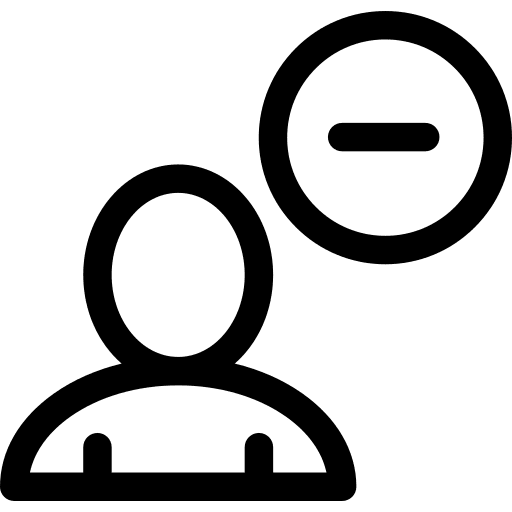 Remove user profiles avatar profile user profiles icon