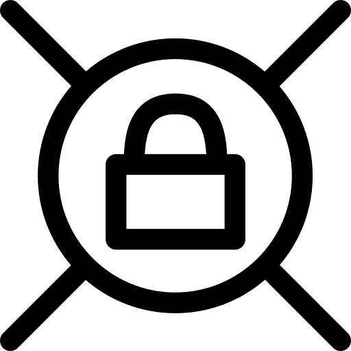 Security safe safety secure icon