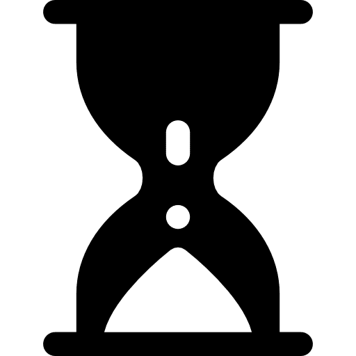 Waiting timer time clock icon