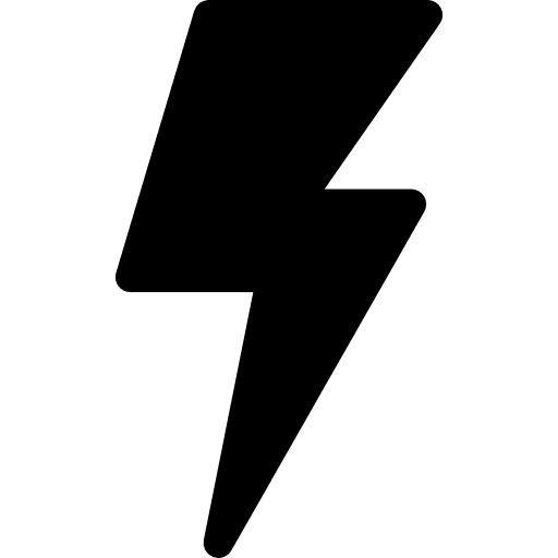 Power current shock technology icon