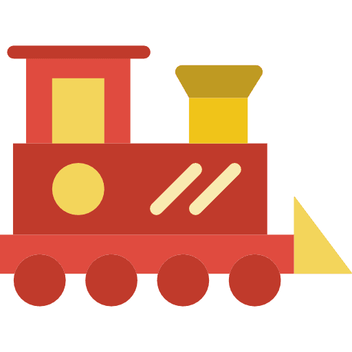 Toy locomotive toys trains icon