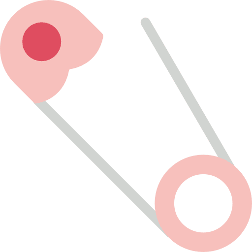 Safety pin coucou pins tools icon