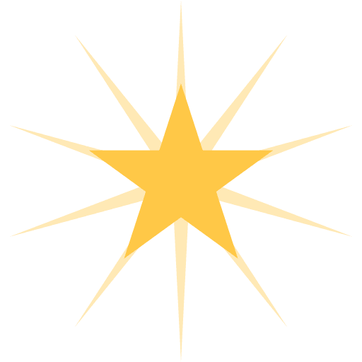 Star favorite shapes star icon