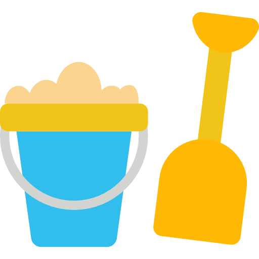Toys scoop tools summer icon