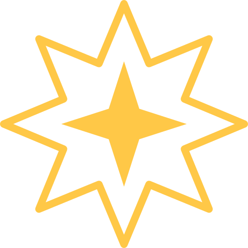 Star favorite galaxy space icon