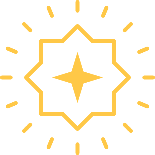 Star galaxy universe shapes icon