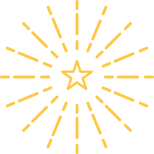 Star space spark universe icon