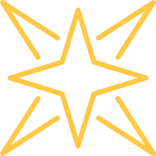 Star space star shapes icon