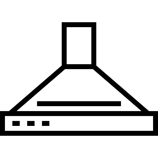 Extractor hood extractor hood kitchen security icon