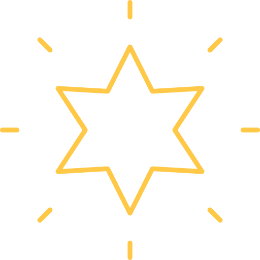 Star shine universe space icon