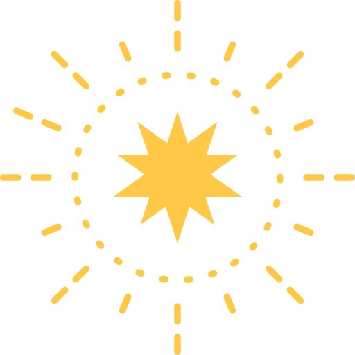 Star universe favorite spark icon