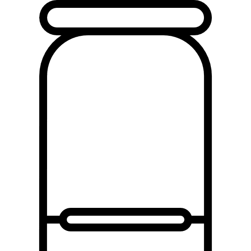 Stool seat buildings furniture icon