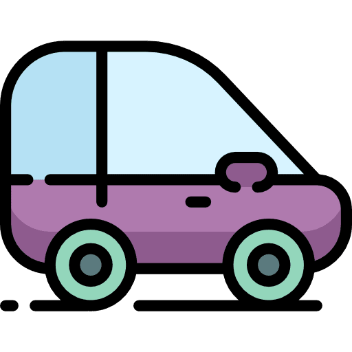 Car automobile transportation transport icon