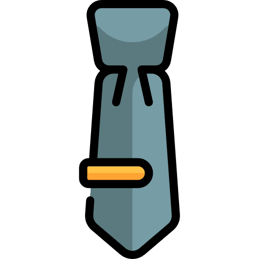 Tie stripes fashion elegant icon