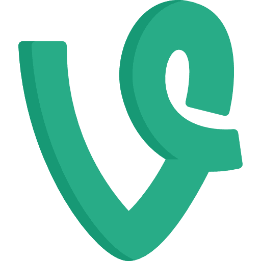 Vine social media logo brands and logotypes icon