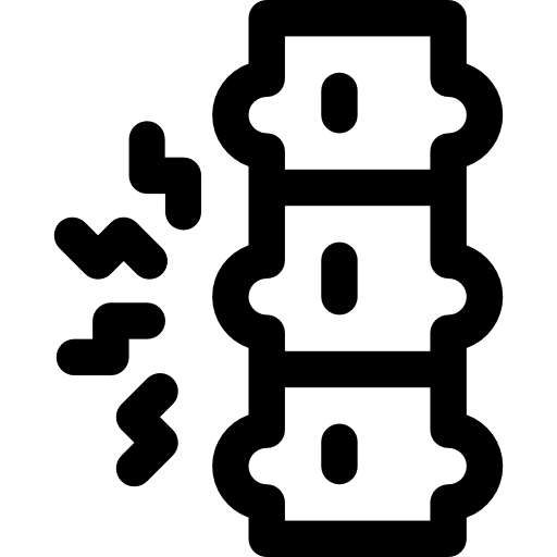 Chiropractic recovery chiropractic healthcare and medical icon