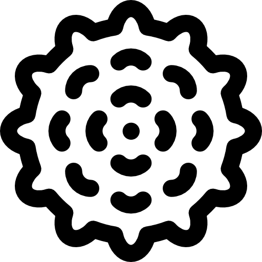 Massage ball healthcare and medical sports exercise icon