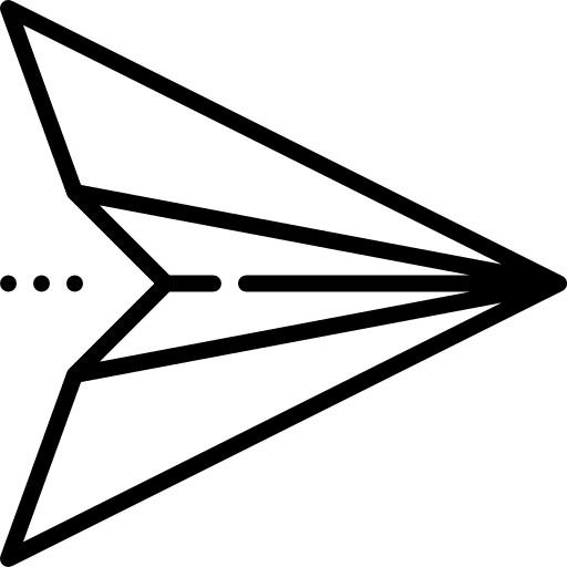 Send email interface letter icon