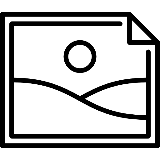 Image art and design landscape interface icon