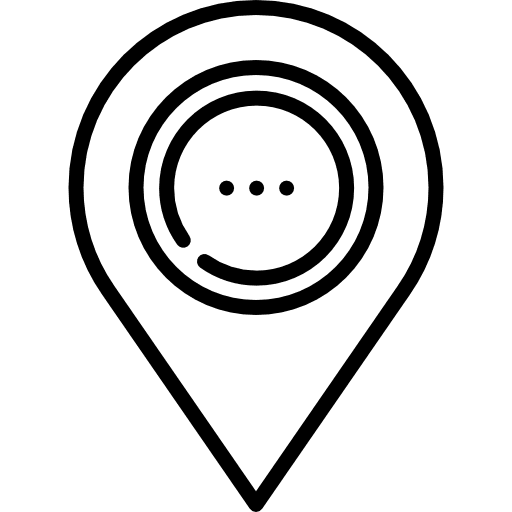 Location pin placeholder signs icon