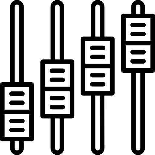 Settings adjustment interface settings icon